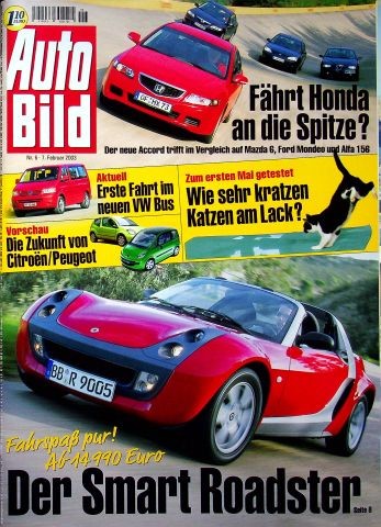 Auto bild 2003 smart - auto, 06/2003