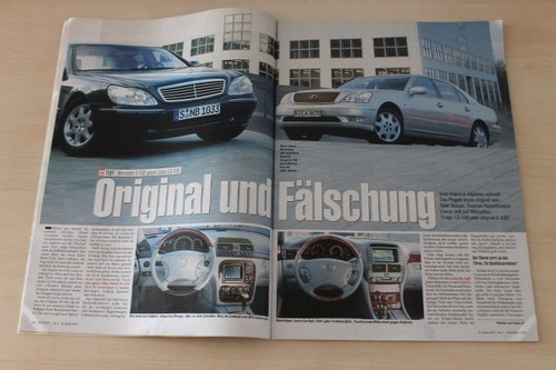 Auto bild 2001 lexus - auto, 03/2001