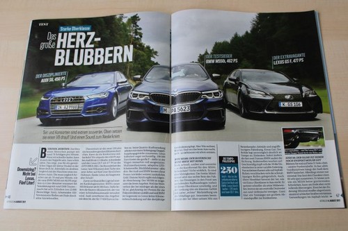 Auto bild 2017 lexus f - gs,